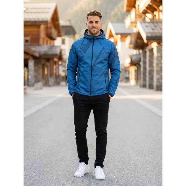 Мъжко първокласно яке софтшел ALTISPORT VOJ/ALM079JACK01 СИНЬО 