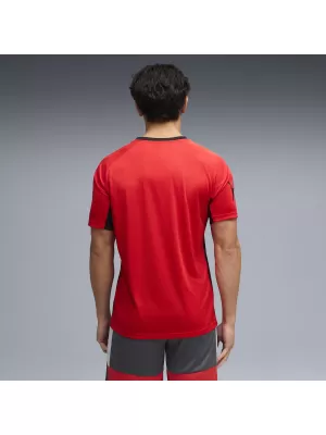 Мъжка функционална тениска PUMA INDIVIDUALLIGA GRAPH JERSEY 660578_01 ПУМА ЧЕРВЕНО/ПУМА БЯЛО