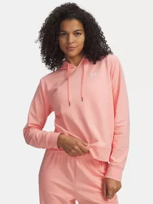 Дамски суичър SPORT TERRY HOODIE 6011015-603 РОЗОВ Under Armour