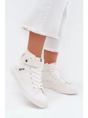 Дамски маратонки BIG STAR V274541FW WHITE Big Star Shoes