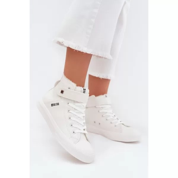  Дамски маратонки BIG STAR V274541FW WHITE Big Star Shoes 