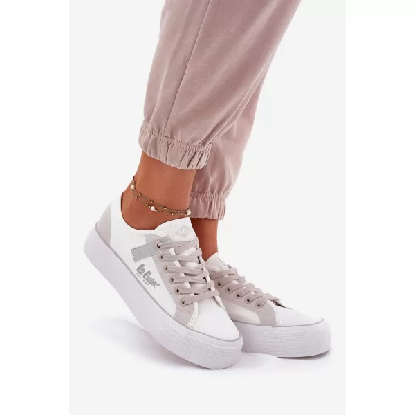  Дамски кецове LEE COOPER LCW-25-31-3479L БЯЛО 