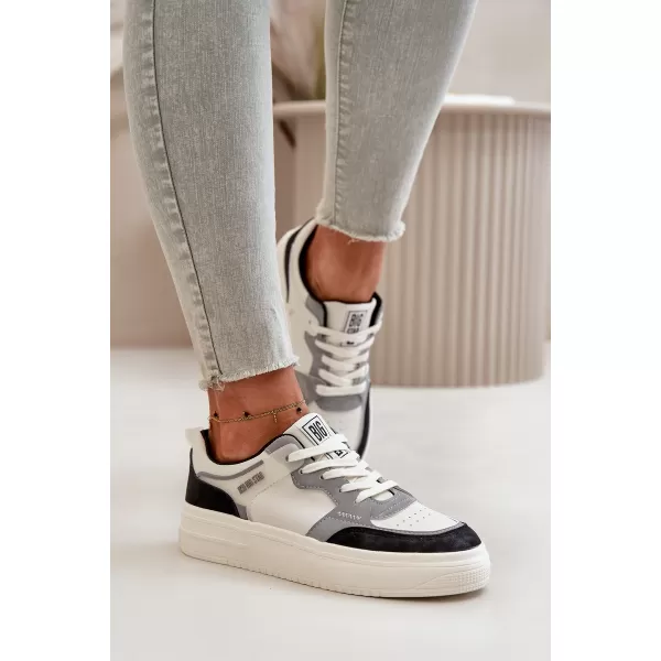  Дамски маратонки BIG STAR OO274028 WHITE Big Star Shoes 