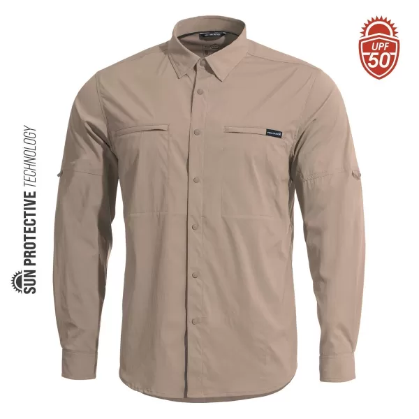  Мъжка риза PENTAGON WAYNE K02029 04 КАКИ 