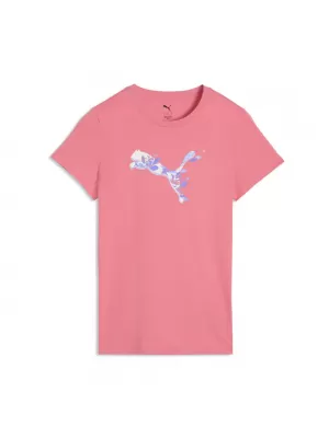 Дамска тениска PUMA GRAPHICS TEE 3 691912_25 ДИВО РОЗОВО
