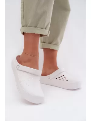 Дамски чехли BIG STAR TT274A081 WHITE Big Star Shoes