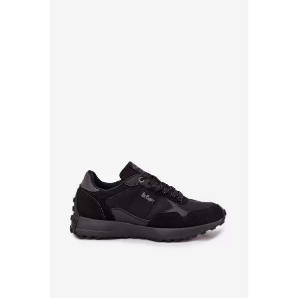  Мъжки кецове LEE COOPER LCJ-25-03-3796 ЧЕРЕН 