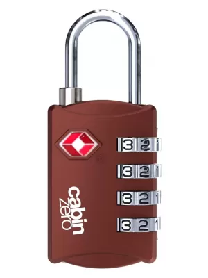 Заключване CABINZERO TSA Travel Lock ЧЕРВЕНА САНГРИЯ