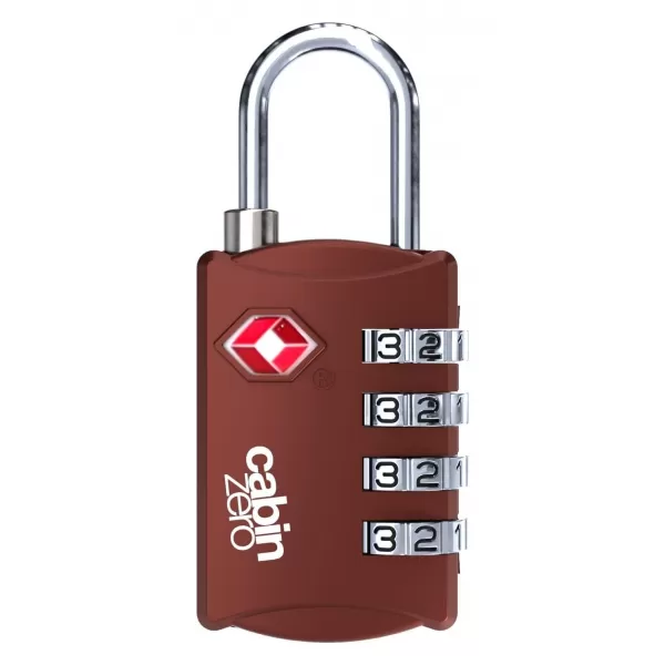  Заключване CABINZERO TSA Travel Lock ЧЕРВЕНА САНГРИЯ 