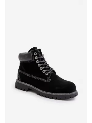 Мъжки обувки BIG STAR OO174138 BLACK Big Star Shoes