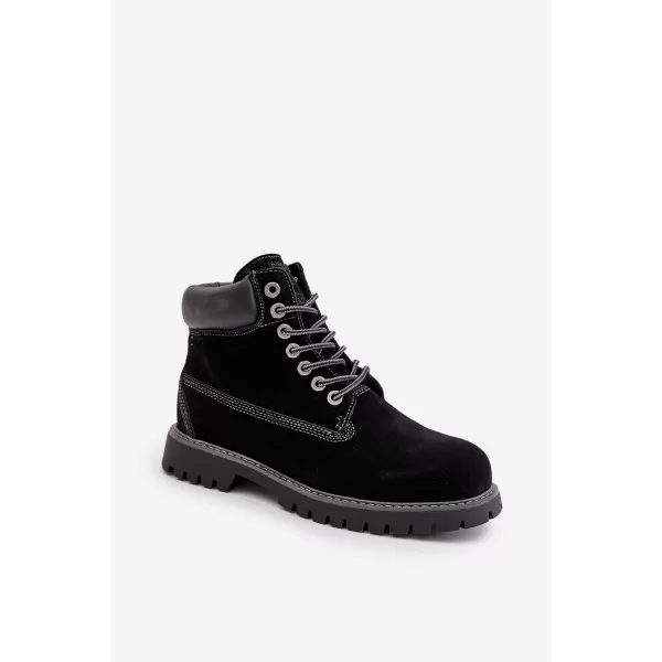  Мъжки обувки BIG STAR OO174138 BLACK Big Star Shoes 