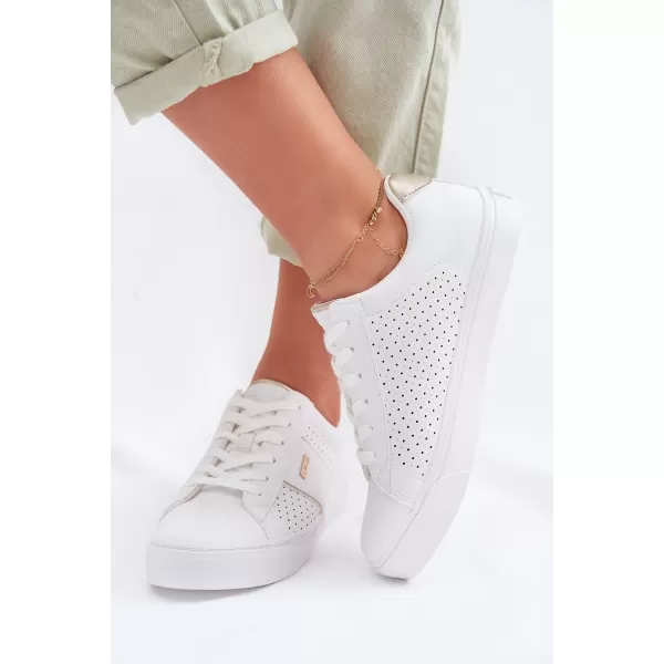  Дамски маратонки BIG STAR TT274291 WHITE Big Star Shoes 