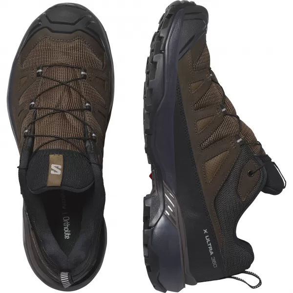  Мъжки обувки SALOMON X ULTRA 360 LTR GTX L47571200 ТЪМНА ЗЕМЯ/ДЕЛИЦИОЗО/КОЖА НА АКУЛА 