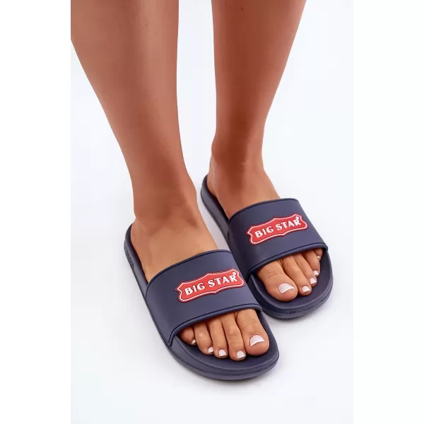  Дамски чехли BIG STAR OO274039 BLUE Big Star Shoes 
