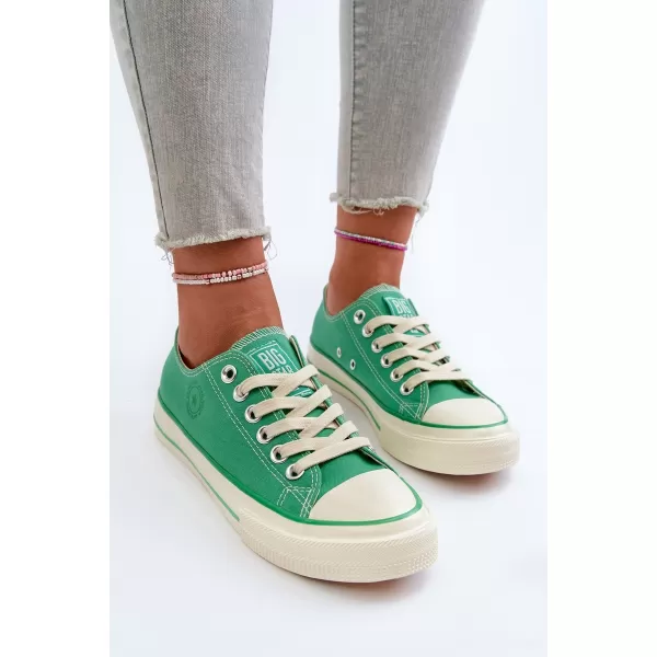  Дамски маратонки BIG STAR NN274240 GREEN Big Star Shoes 