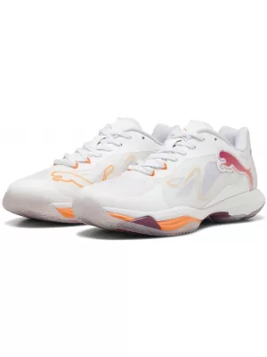 Дамски обувки PUMA VANTAGE NITRO W+ 108563-01 БЯЛ/ЯГОДЕН/ТОПЪЛ ОГЪН/ЛЮЛЯК