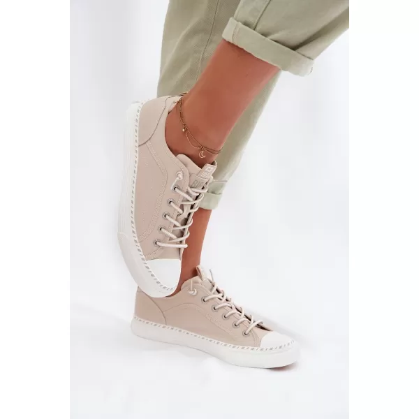  Дамски маратонки BIG STAR TT274387 BEIGE Big Star Shoes 