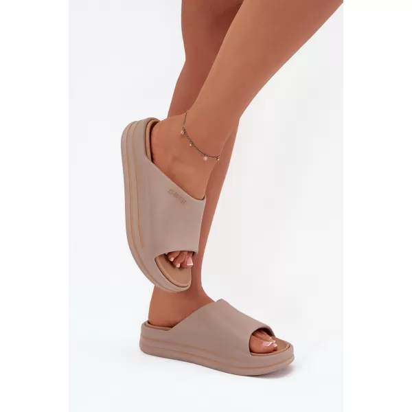  Дамски чехли BIG STAR SS274424 BEIGE Big Star Shoes 