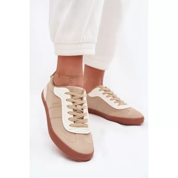 Дамски маратонки BIG STAR TT274420 BEIGE Big Star Shoes 