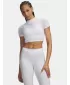 Дамска тениска UNDER ARMOUR HEATGEAR ELITE CROP MCK SS 6014710-100 БЯЛО