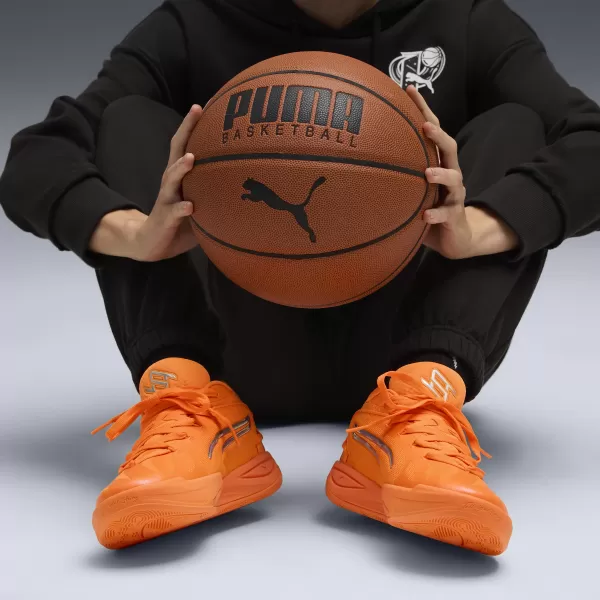  Дамски обувки PUMA STEWIE 4 FLAWLESS 312172-04 СЛЪНЧЕВ ПОТОК/ФЛУОРО ОРАНЖЕВО КУЧЕ 