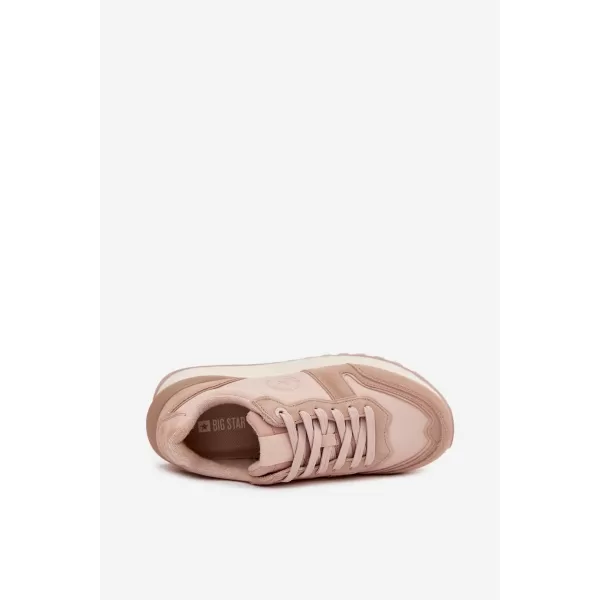  Дамски маратонки BIG STAR OO274521 BEIGE Big Star Shoes 