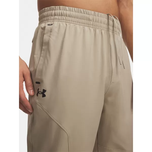 Мъжки спортен панталон UNDER ARMOUR UA UNSTOPPABLE TAPERED PANTS КАФЯВО 