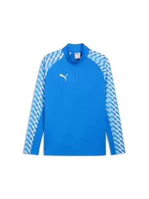 Мъжки суичър PUMA TEAMLIGA26 TRG 1/4 ZIP TOP 659724_02 ELECTRO ROYAL/ ЕЛЕКТРО РОЯЛ/ПУМА БЯЛО