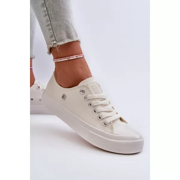  Дамски маратонки BIG STAR NN274285 WHITE Big Star Shoes 
