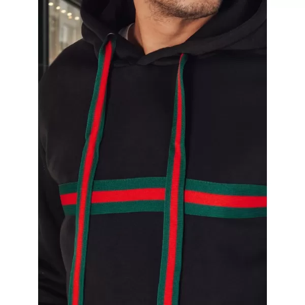  Мъжки суичър DSTREET BX5939 ЧЕРЕН 