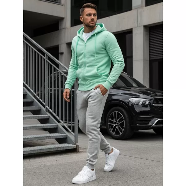  Мъжки суичър DSTREET BX5231 СВЕТЛО ЗЕЛЕНО 
