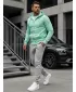 Мъжки суичър DSTREET BX5231 СВЕТЛО ЗЕЛЕНО