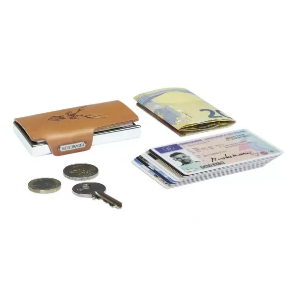  Портфейл MONDRAGHI Silhouette Classic Deer КАРАМЕЛ 