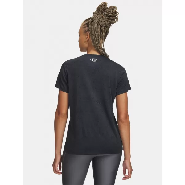  Дамска тениска UNDER ARMOUR TECH PIXELATE SSC 6012302-001 ЧЕРЕН 