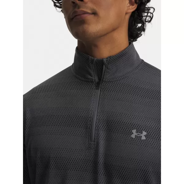  Мъжка тениска UNDER ARMOUR UA VELOCITI 1/4 ZIP 6010887-025 СИВО 