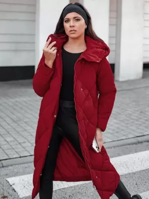 Дамско палто DSTREET TY5479 БОРДО