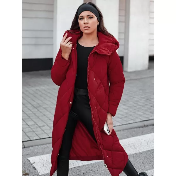  Дамско палто DSTREET TY5479 БОРДО 