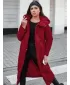 Дамско палто DSTREET TY5479 БОРДО