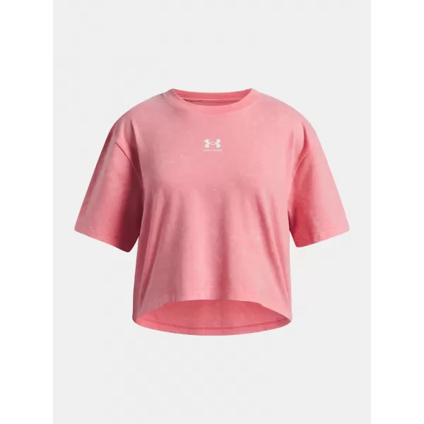  Тениска за момиче UNDER ARMOUR UA G RIVAL WASH SS 6011673-600 РОЗОВО 