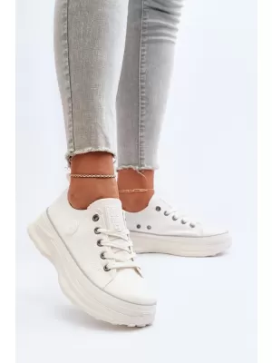 Дамски маратонки BIG STAR NN274126 WHITE Big Star Shoes