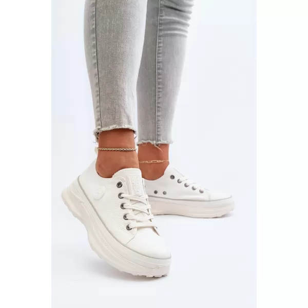 Дамски маратонки BIG STAR NN274126 WHITE Big Star Shoes 