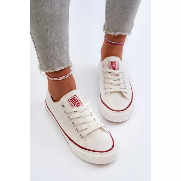  Дамски маратонки BIG STAR NN274274 WHITE Big Star Shoes 