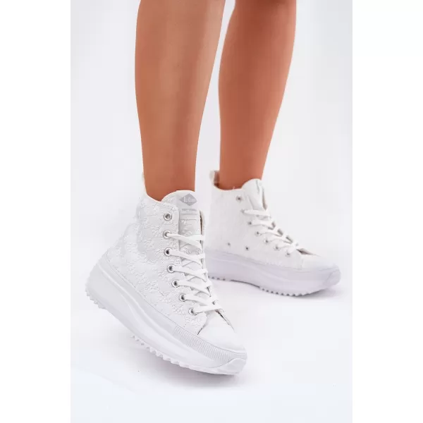  Дамски кецове LEE COOPER LCW-25-31-3461L ЧЕРЕН 
