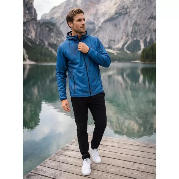  Мъжко първокласно яке софтшел ALTISPORT VOJ/ALM079JACK01 СИНЬО 