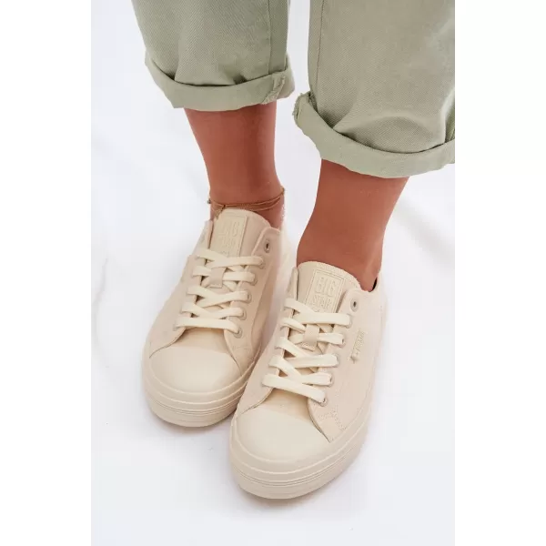  Дамски маратонки BIG STAR TT274818 BEIGE Big Star Shoes 