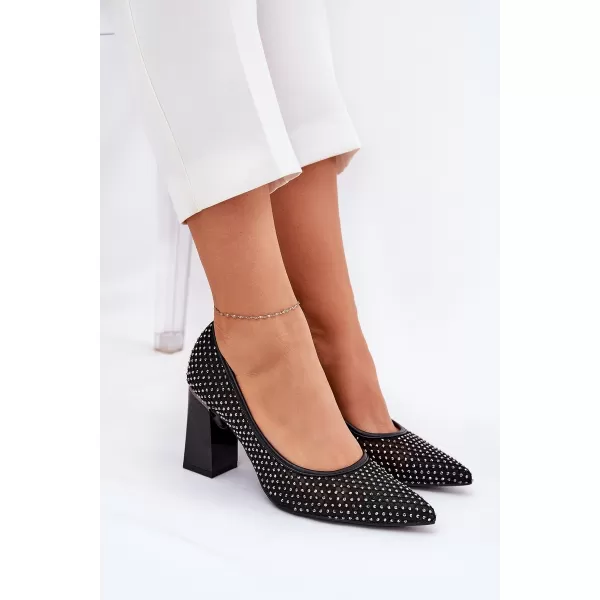  Дамски обувки VINCEZA 62211 ЧЕРЕН 