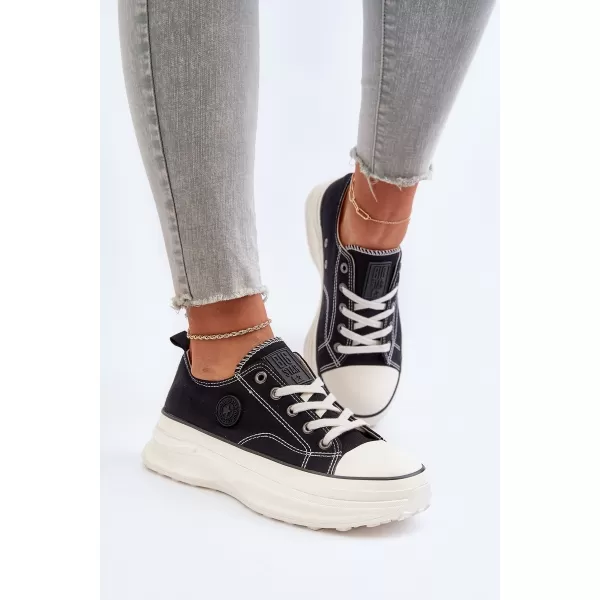  Дамски маратонки BIG STAR NN274125 BLACK Big Star Shoes 