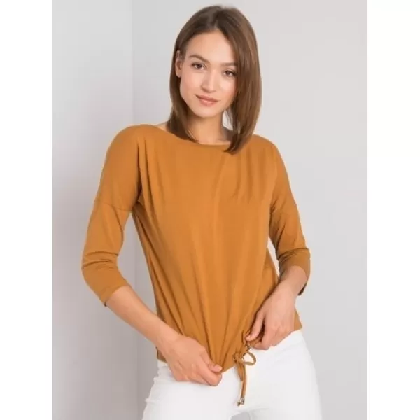  Дамска блуза BASIC FEEL GOOD RV-BZ-4691.37P СВЕТЛО КАФЯВО 