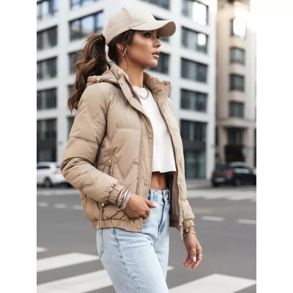  Дамско яке DSTREET TY4177 БЕЖОВО 