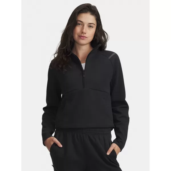  Дамски суичър UNDER ARMOUR UNSTOPPABLE FLC HZ 6003671-005 ЧЕРЕН 